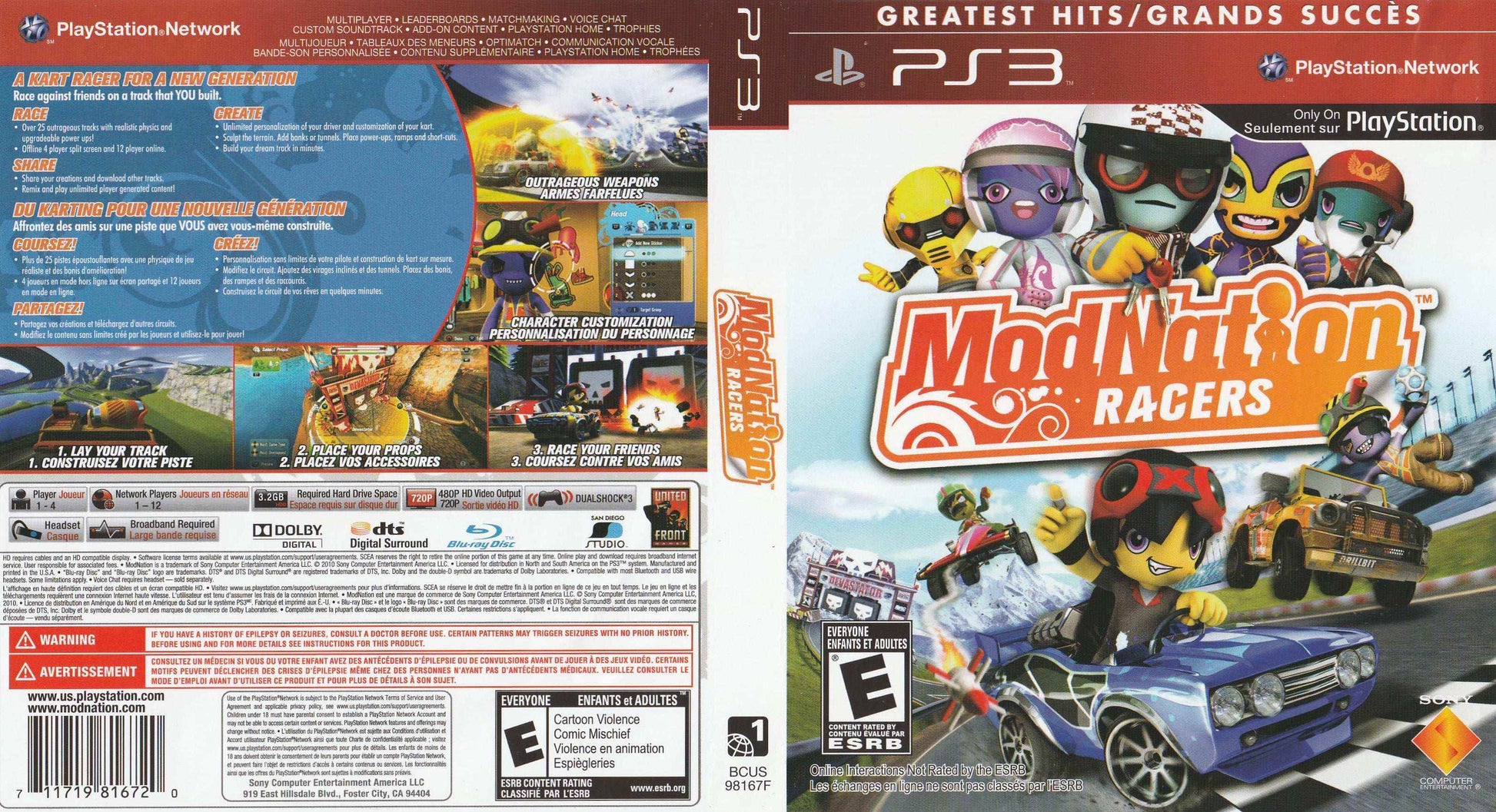 ModNation Racers Cover Art - WOI Solutions