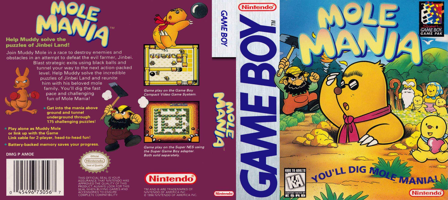 Mole Mania Cover Art - WOI Solutions