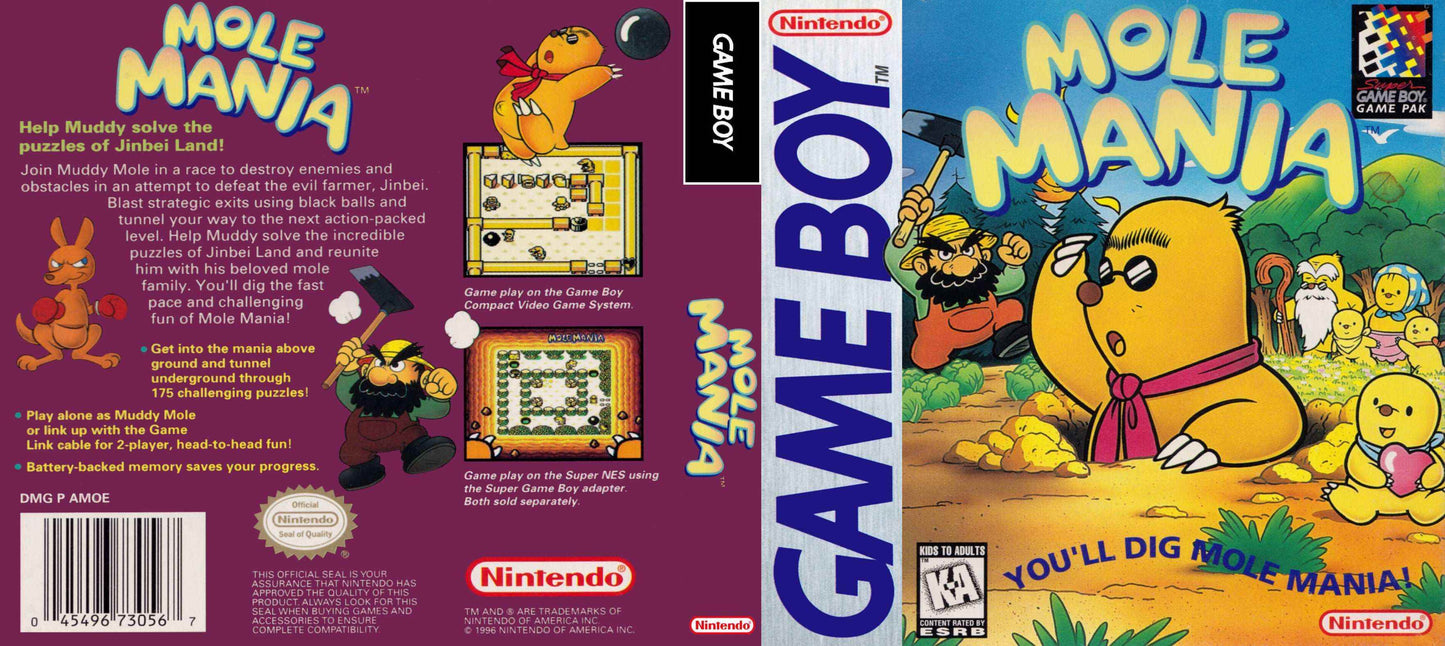 Mole Mania Cover Art - WOI Solutions