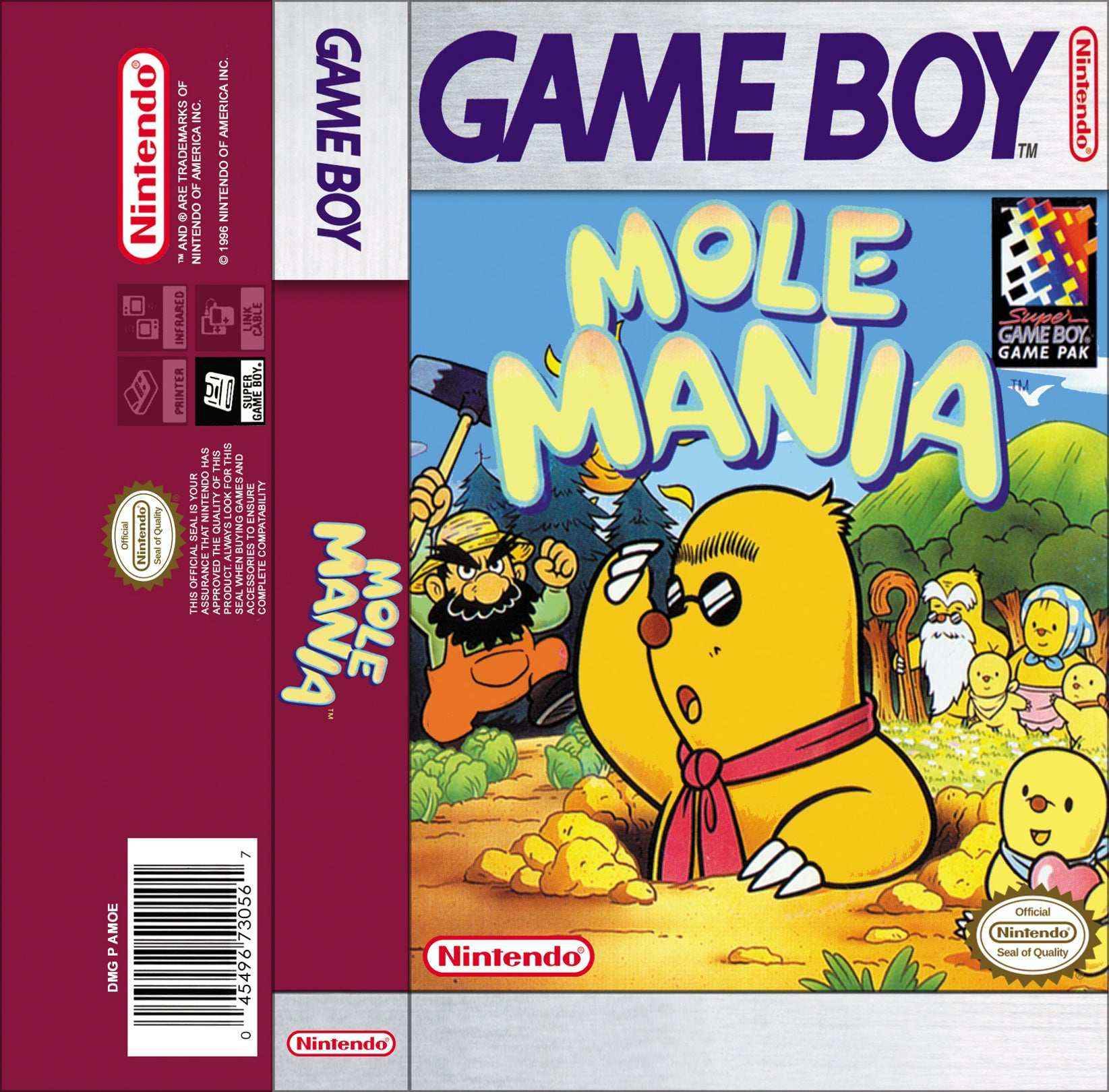 Mole Mania Cover Art - WOI Solutions