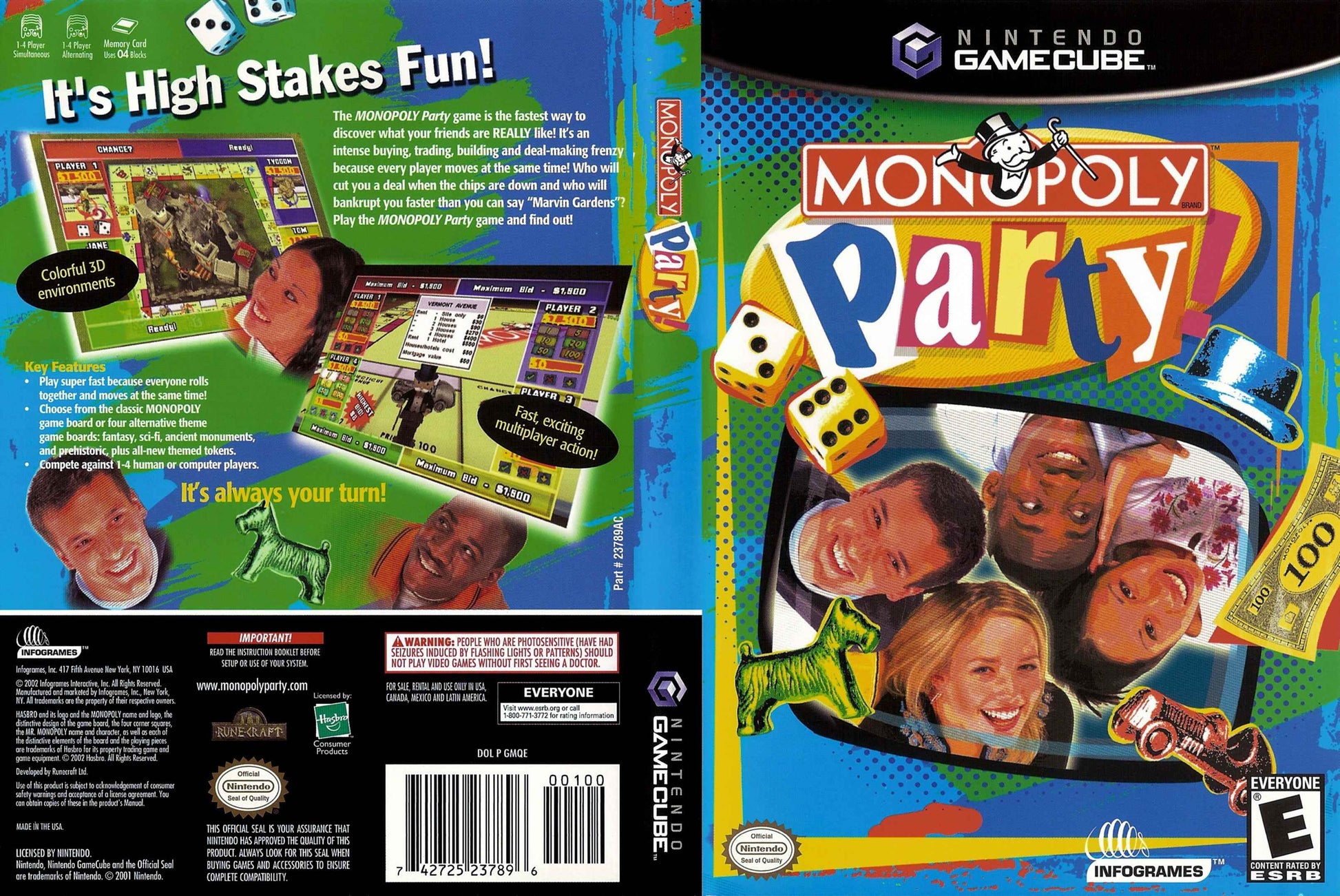 Monopoly Party Cover Art - WOI Solutions