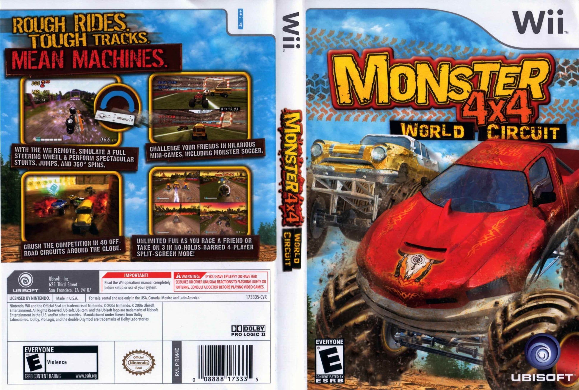 Monster 4x4 World Circuit Cover Art - WOI Solutions