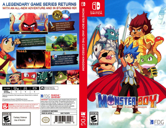 Monster Boy and the Cursed Kingdom