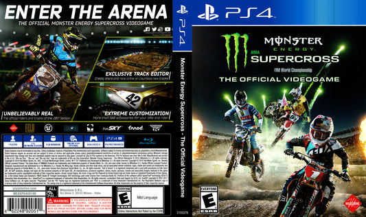 Monster Energy Supercross The Official Videogame