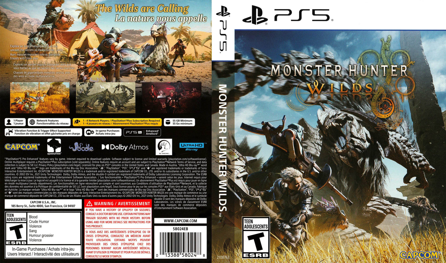 Monster Hunter Wilds Cover Art - WOI Solutions