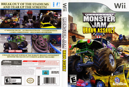 Monster Jam Urban Assault Cover Art - WOI Solutions