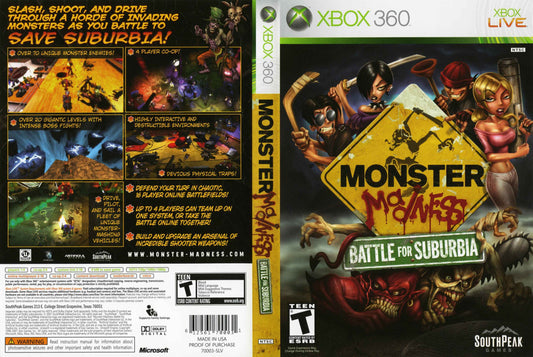 Monster Madness Battle for Suburbia Cover Art - WOI Solutions