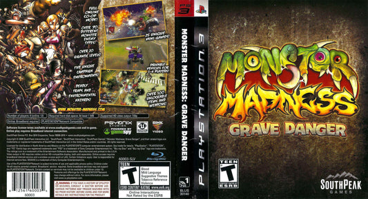 Monster Madness Grave Danger Cover Art - WOI Solutions