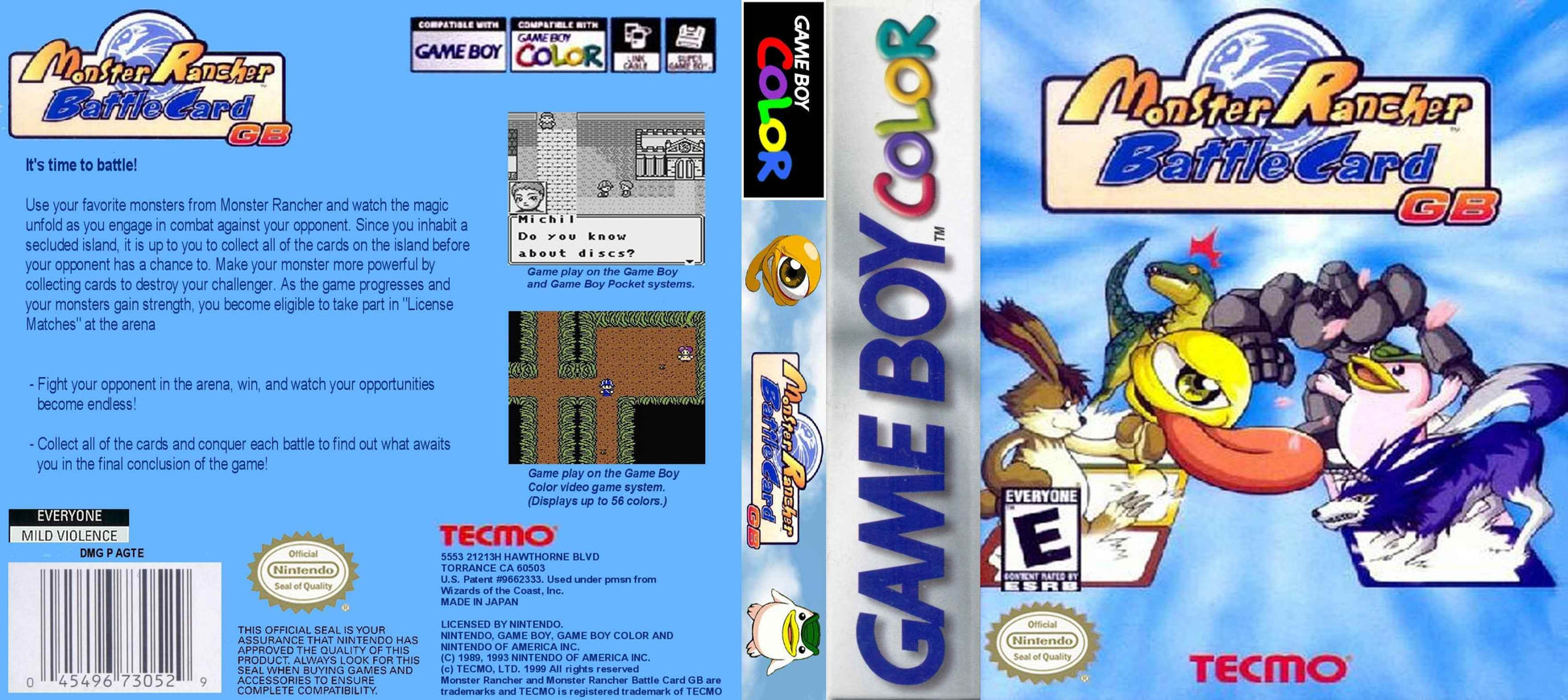 Monster Rancher Battle Card Cover Art - WOI Solutions