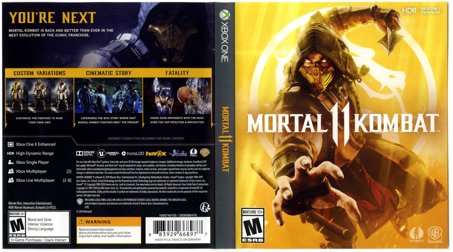 Mortal Kombat 11