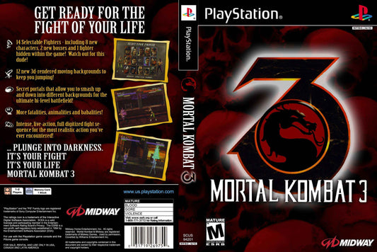 Mortal Kombat 3 Cover Art - WOI Solutions