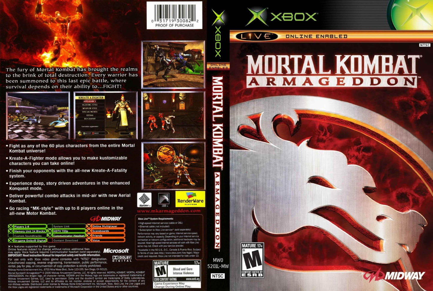 Mortal Kombat Armageddon Cover Art - WOI Solutions