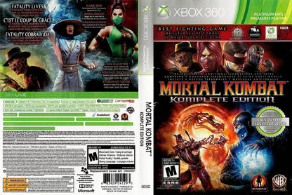 Mortal Kombat Komplete Edition Cover Art - WOI Solutions