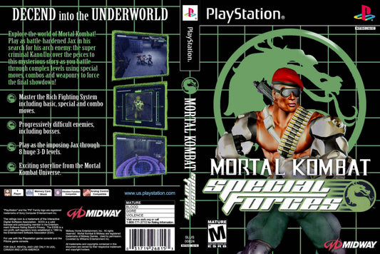 Mortal Kombat Special Forces Cover Art - WOI Solutions