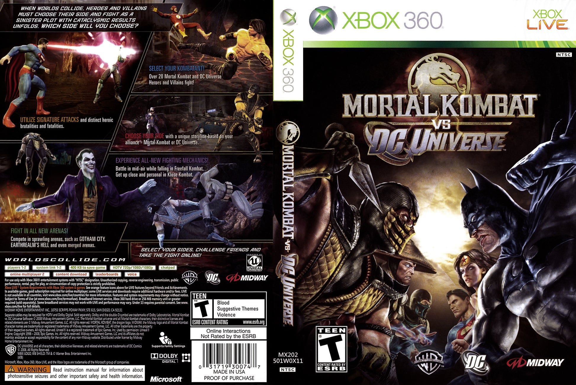 Mortal Kombat vs. DC Universe