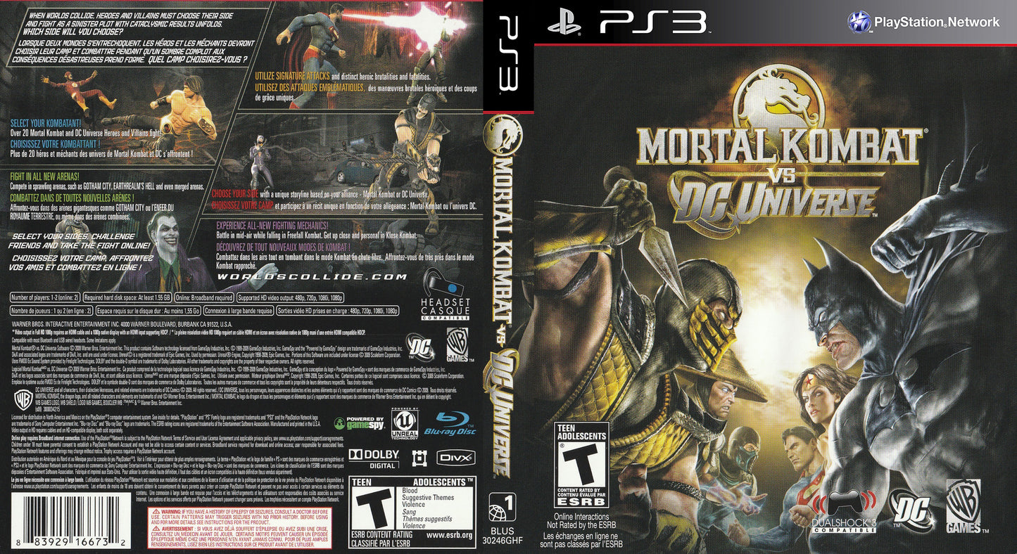 Mortal Kombat vs. DC Universe