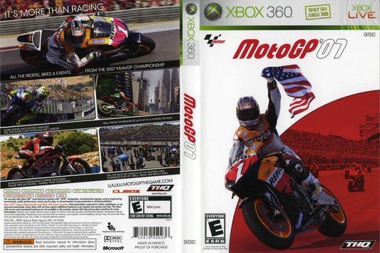 MotoGP 07 Cover Art - WOI Solutions