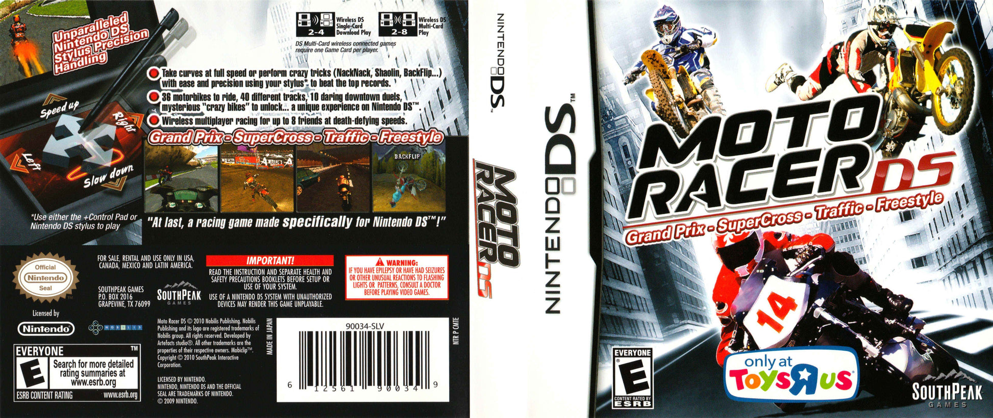 Moto Racer DS Cover Art - WOI Solutions
