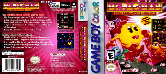 Ms. Pac-Man Special Color Edition Cover Art - WOI Solutions
