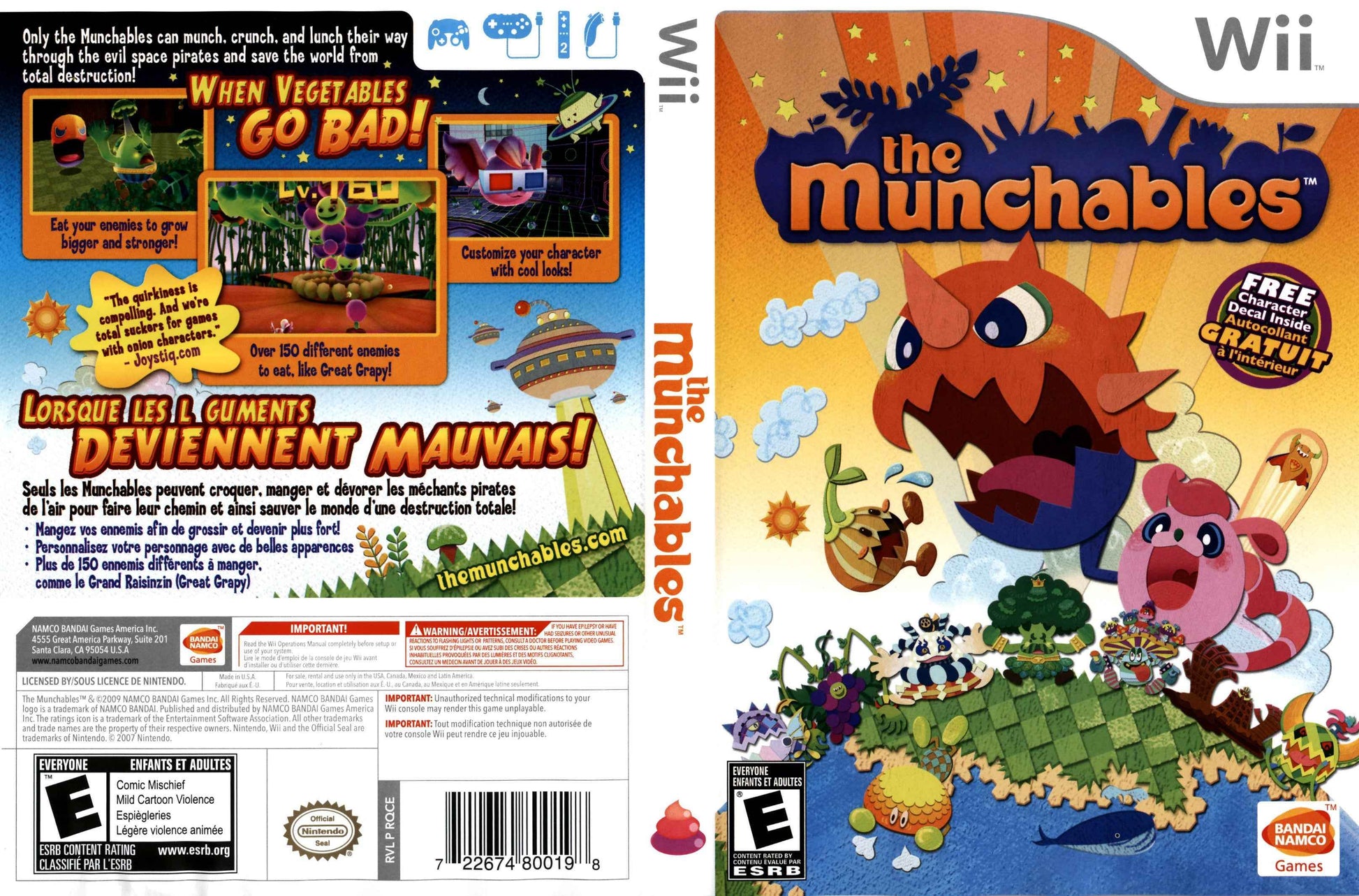 Munchables, The Cover Art - WOI Solutions