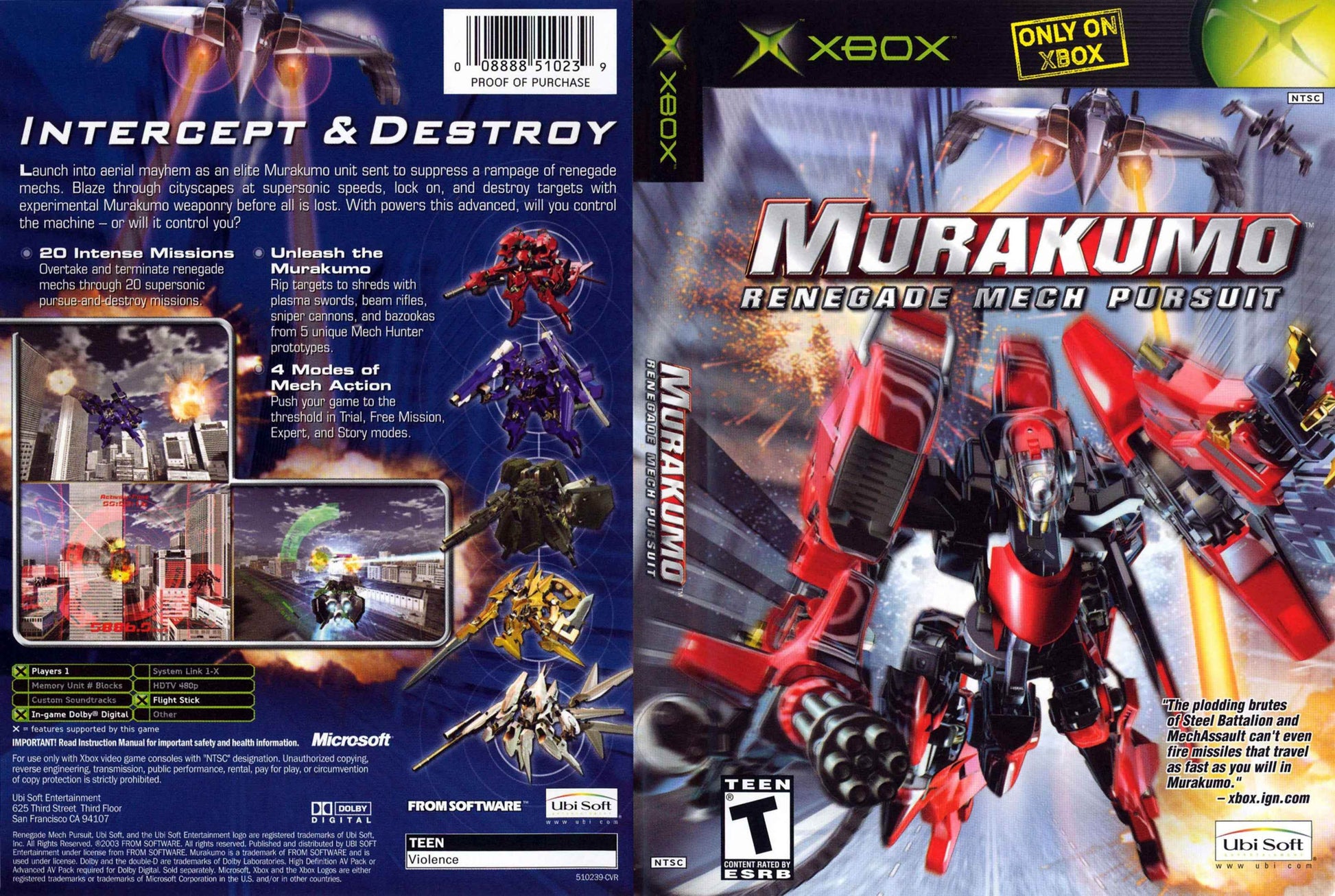 Murakumo Renegade Mech Pursuit Cover Art - WOI Solutions
