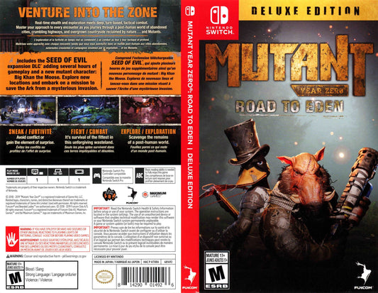 Mutant Year Zero Road to Eden - Deluxe Edition