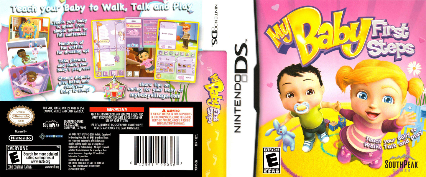 My Baby First Steps Cover Art - WOI Solutions