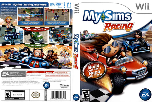 MySims Racing Cover Art - WOI Solutions