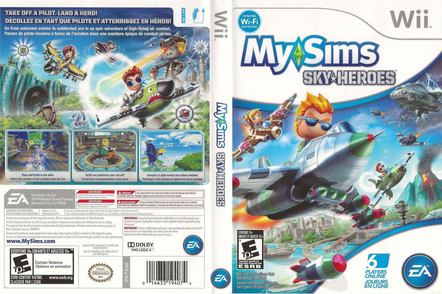 MySims SkyHeroes Cover Art - WOI Solutions