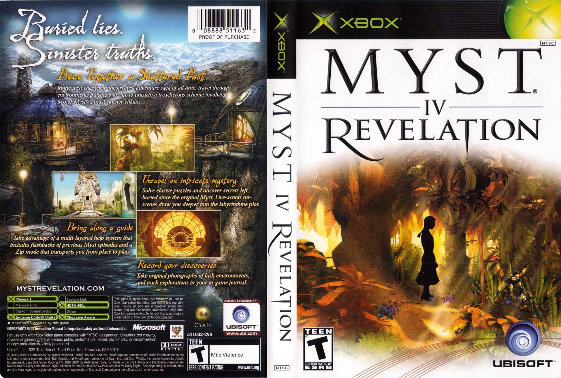Myst IV Revelation Cover Art - WOI Solutions