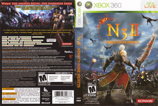 N3II Ninety-Nine Nights Cover Art - WOI Solutions
