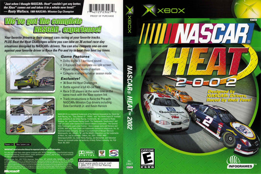 NASCAR Heat 2002 Cover Art - WOI Solutions