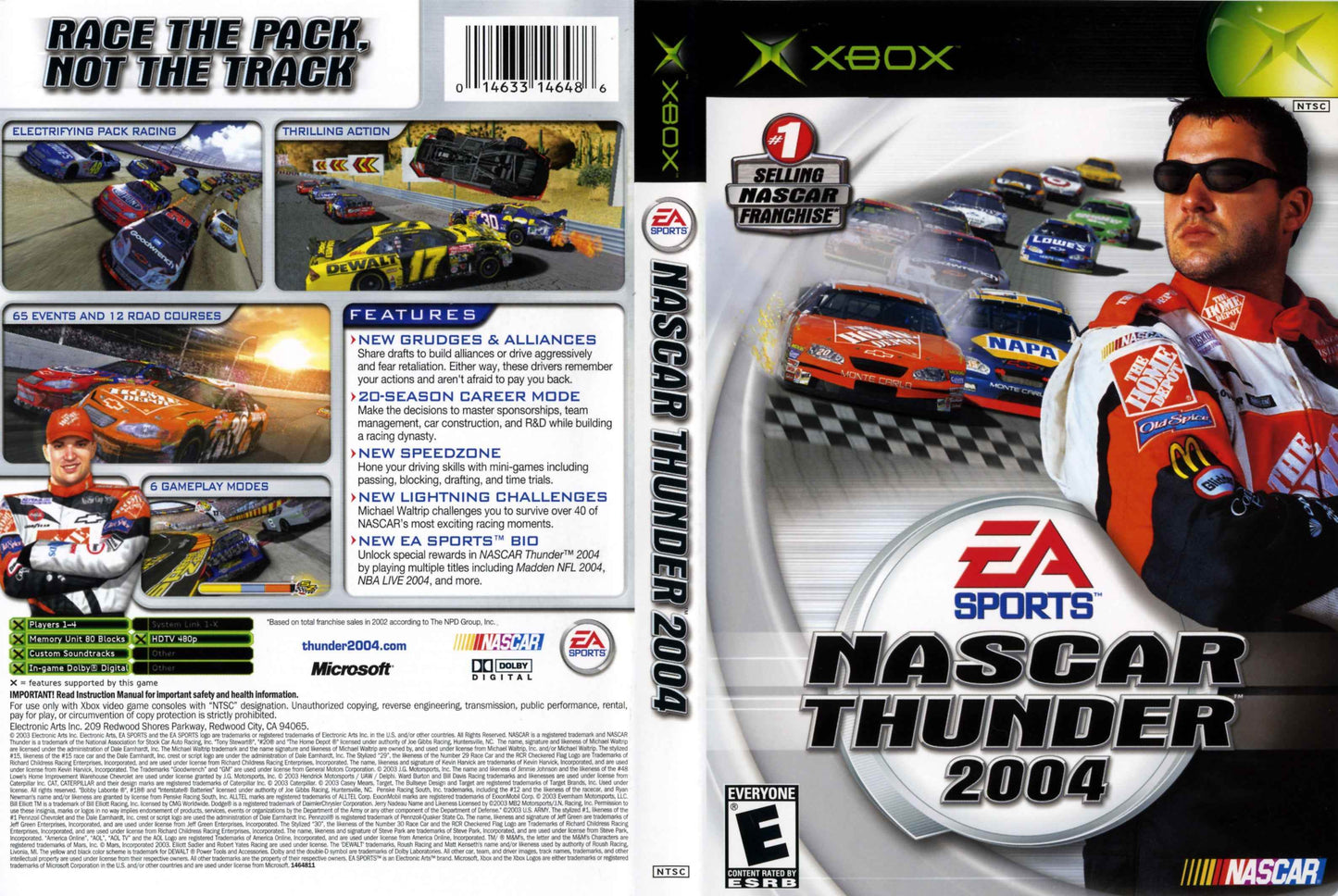 NASCAR Thunder 2004 Cover Art - WOI Solutions