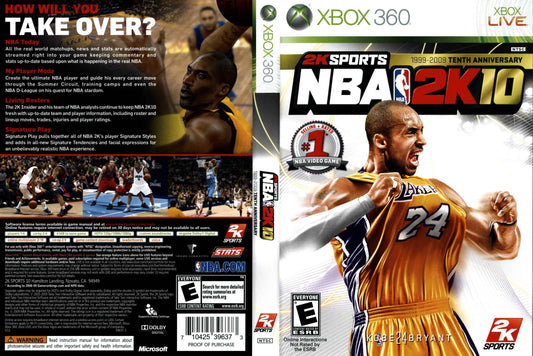 NBA 2K10 Cover Art - WOI Solutions