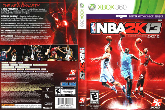 NBA 2K13 Cover Art - WOI Solutions