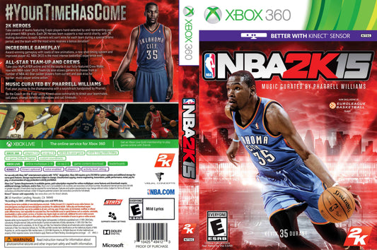 NBA 2K15 Cover Art - WOI Solutions