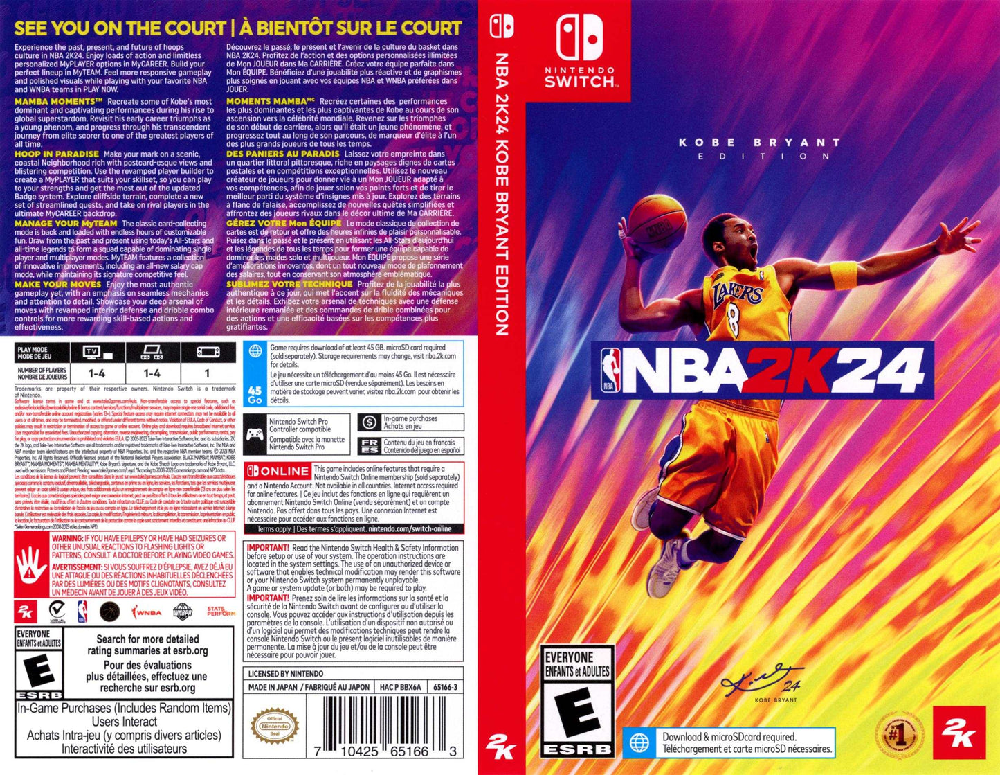 NBA 2K24 Kobe Bryant Edition