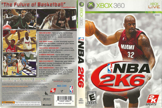 NBA 2K6 Cover Art - WOI Solutions