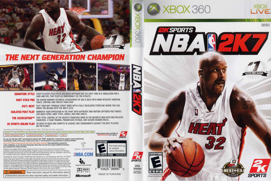 NBA 2K7 Cover Art - WOI Solutions