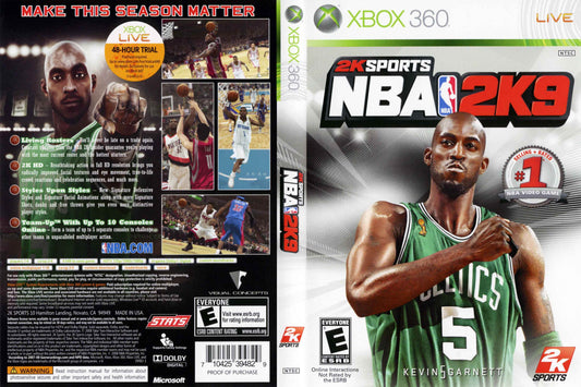 NBA 2K9 Cover Art - WOI Solutions