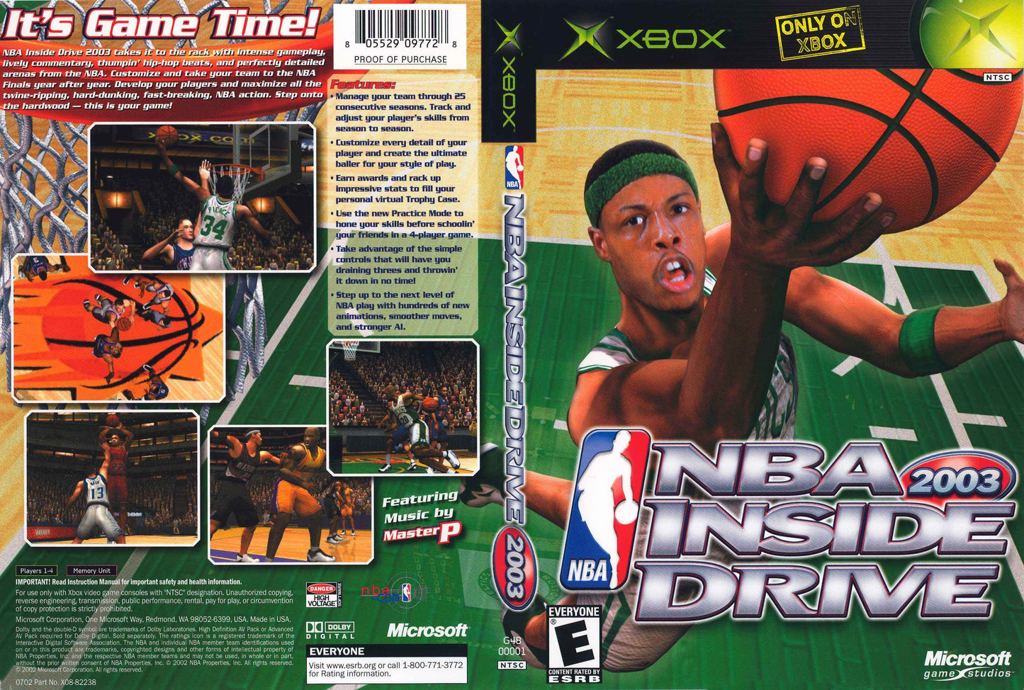NBA Inside Drive 2003 Cover Art - WOI Solutions