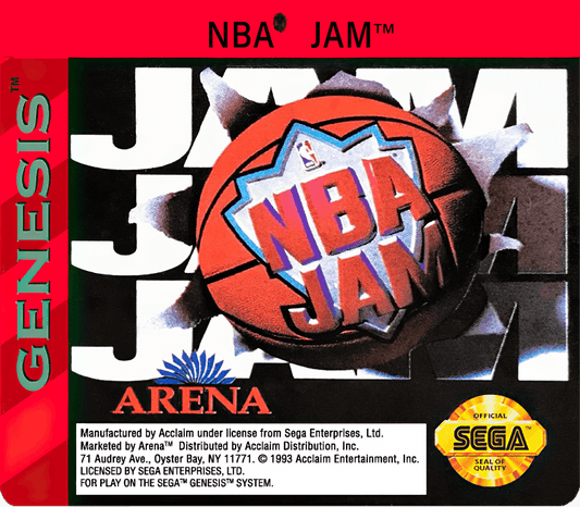 NBA Jam Cover Art - WOI Solutions
