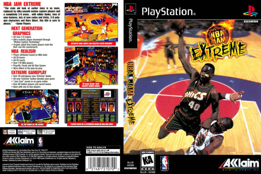 NBA Jam Extreme Cover Art - WOI Solutions
