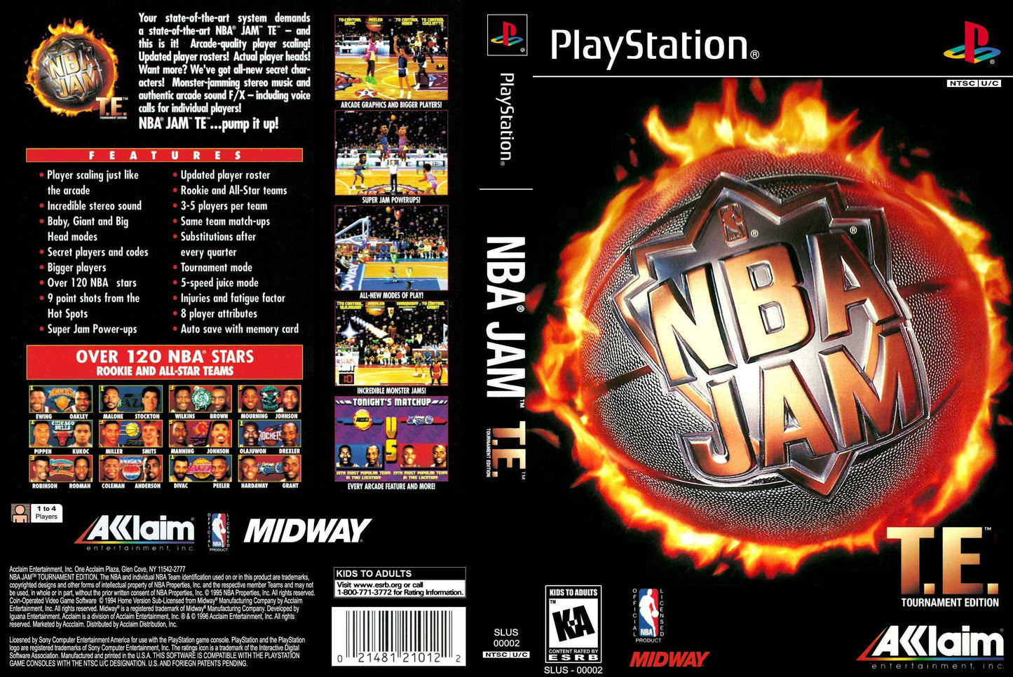 NBA Jam Tournament Edition Cover Art - WOI Solutions