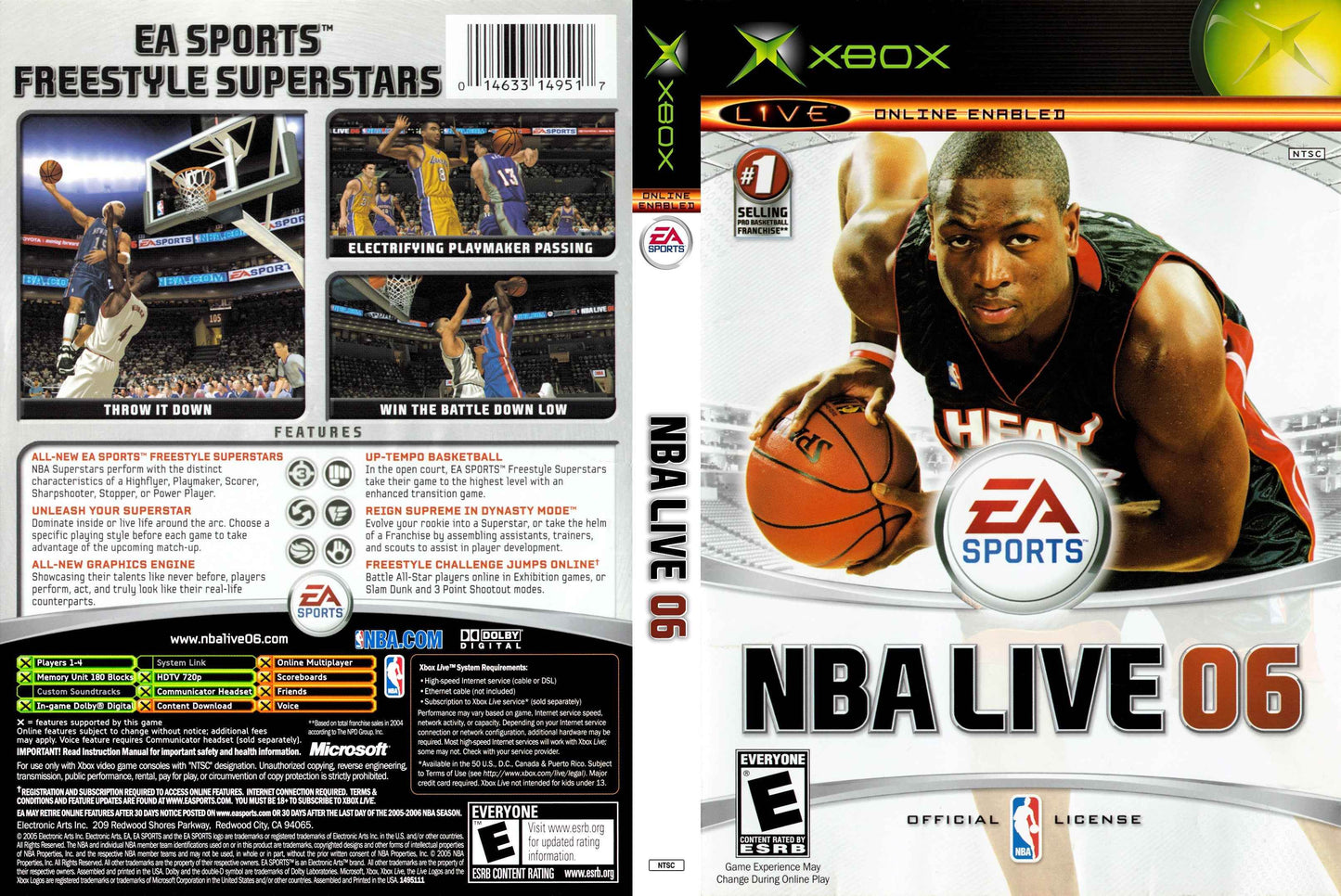 NBA Live 06 Cover Art - WOI Solutions