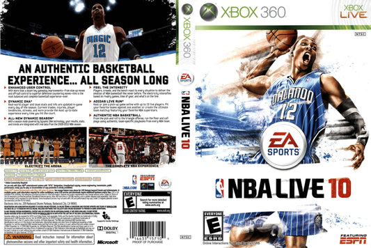 NBA Live 10 Cover Art - WOI Solutions