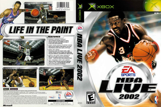 NBA Live 2002 Cover Art - WOI Solutions