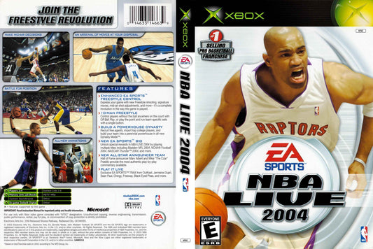 NBA Live 2004 Cover Art - WOI Solutions