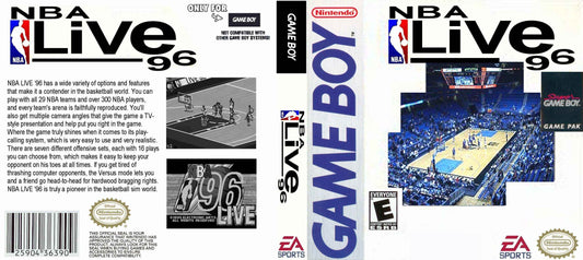 NBA Live 96 Cover Art - WOI Solutions