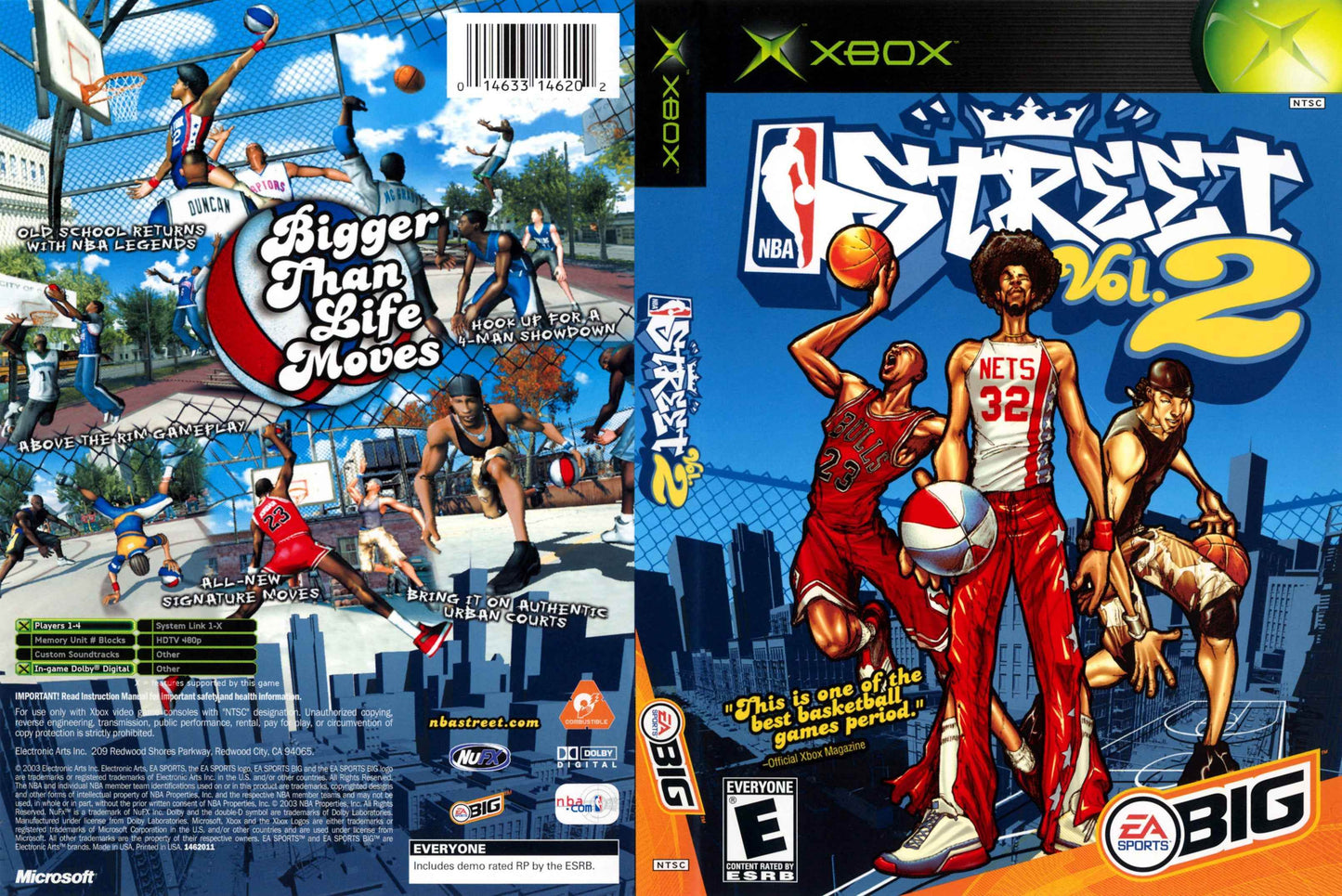 NBA Street Vol.2 Cover Art - WOI Solutions